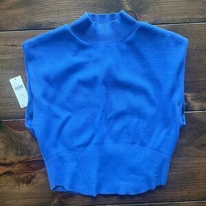 NWT Pilcro Blue Sweater Vest